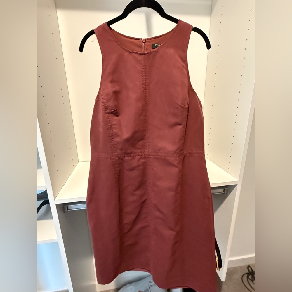 Banana Republic Fall/Winter Work Dress - Maroon Chic